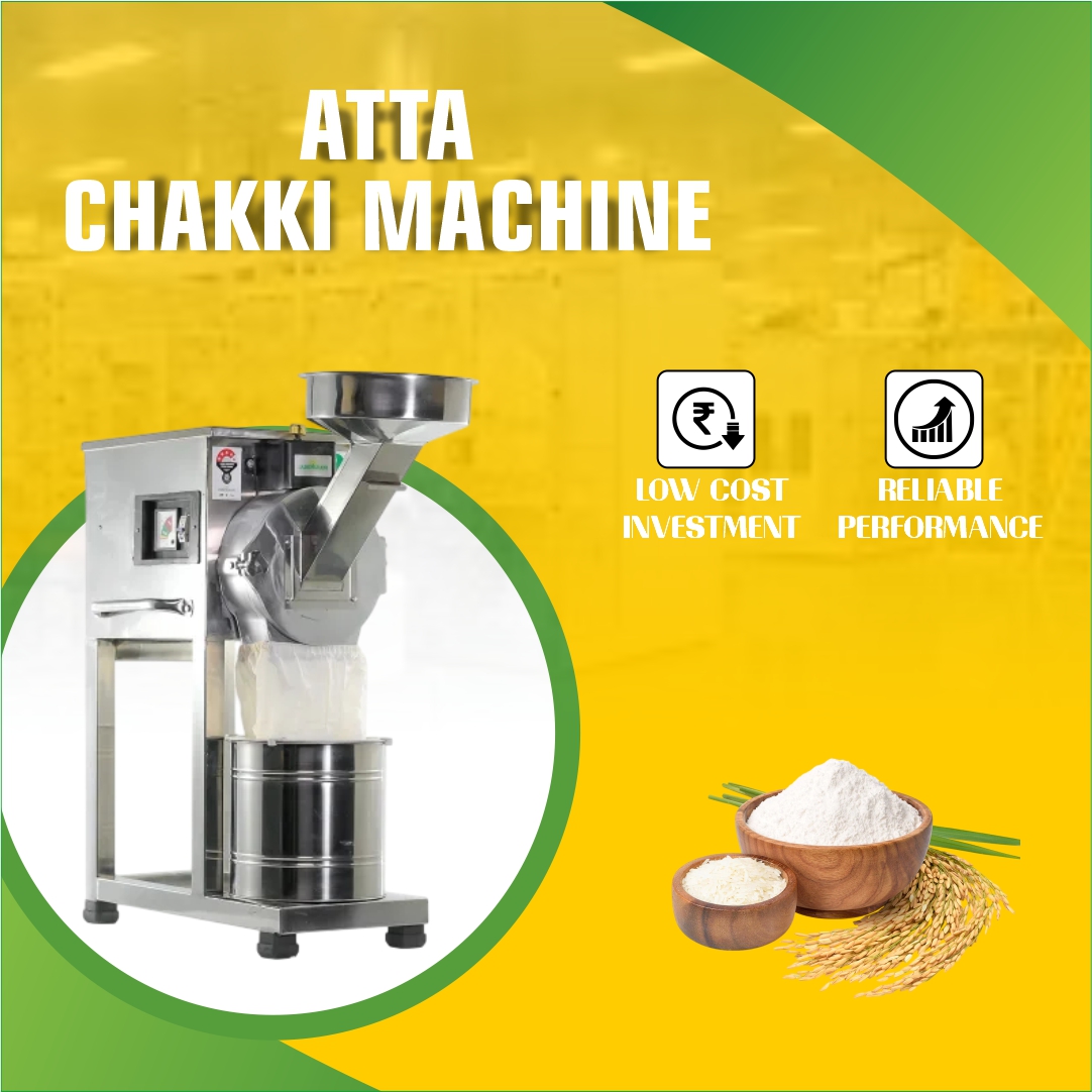Heavy Duty Atta Chakki – Commercial-Grade Flour Mill Machine
